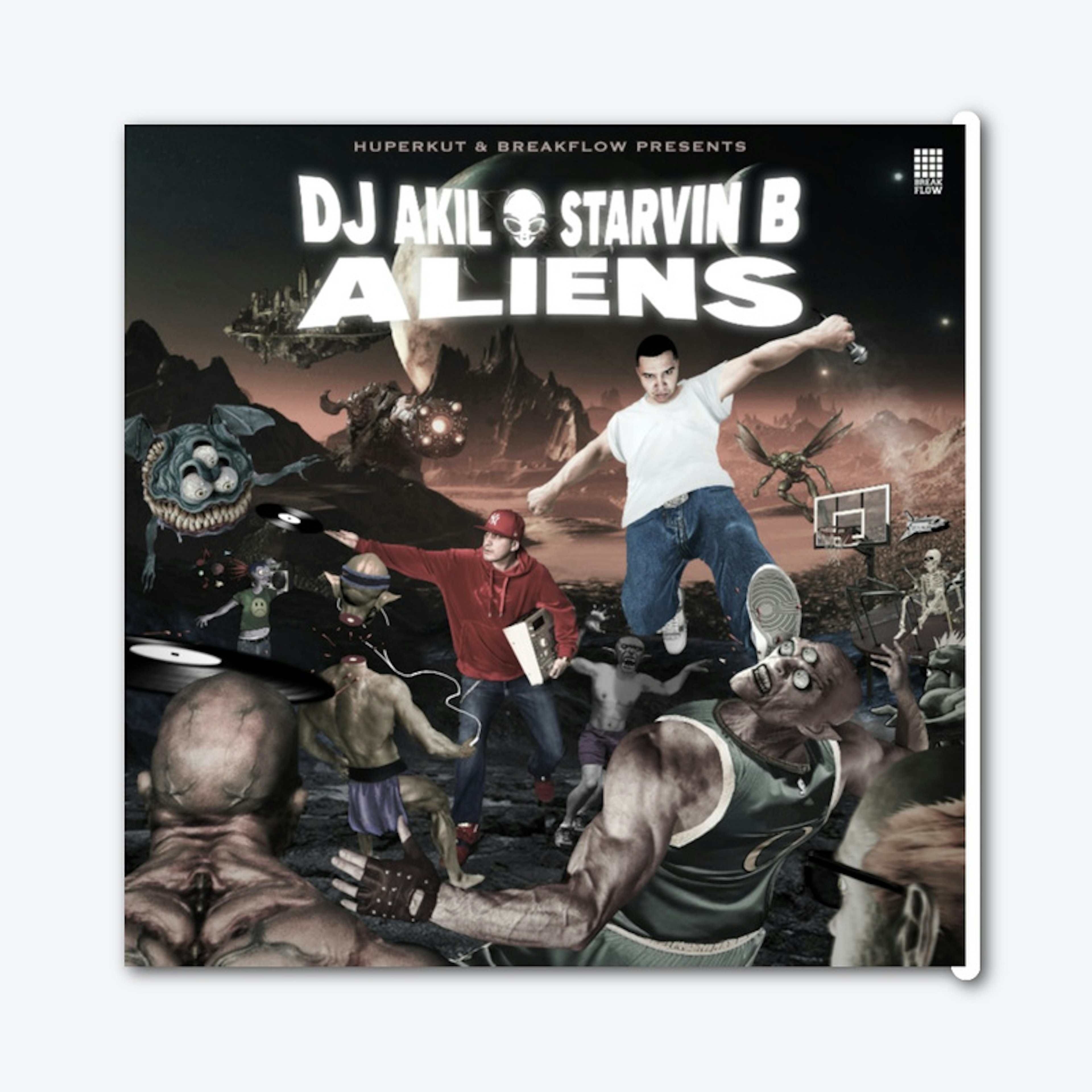 DJ AKIL & STARVIN B  Aliens